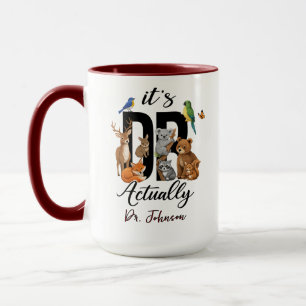 Es ist Dr. Actually Animals Lustiger Tag des Arz Tasse