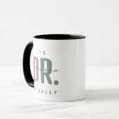 Es ist Dr. [Benutzerdefinierter Name] Eigentlich Tasse (Vorderseite Links)