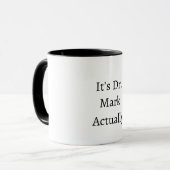 Es ist Dr. Eigentlich, Benutzerdefinierter Doktor  Tasse (Vorderseite Links)