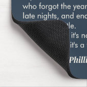 Es ist Dr. Eigentlich Definition PhD Abschluss Nav Mousepad (Ecke)