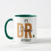 Es ist Dr. med. Dr., Custom Doktor Doktor Doktor A Tasse (Links)