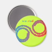 es ist echt magnet (Vorderseite/Rückseite)