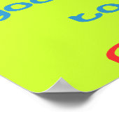 es ist echt poster (Ecke)