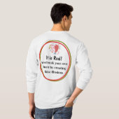 Es ist echt T-Shirt (Schwarz voll)