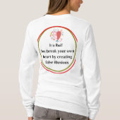 Es ist echt T-Shirt (Rückseite)