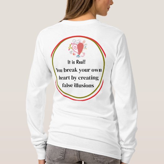 Es ist echt T-Shirt (Rückseite)