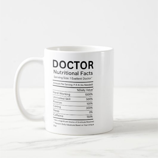 Es ist eigentlich Dr. – Lustiges Arztleben | Cute Kaffeetasse (Links)