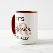 Es ist eigentlich Dr. – Lustiges Arztleben | Cute Tasse (Vorderseite Links)