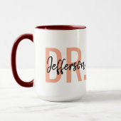 Es ist eigentlich Dr. – Lustiges Arztleben | Cute Tasse (Links)