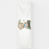 Es ist ein 2,5 x 8 Vinyl Banner (Vertikal)