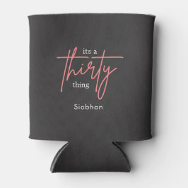 es ist ein 30-jähriges elegantes und stilvolles dosenkühler