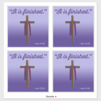 Es ist ein abgeschlossenes Bibelangebot Aufkleber