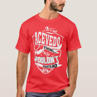 Es ist ein ACEVEDO Sache Geschenke