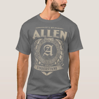 Es ist ein ALLEN Ding, das man nicht von Name Vin  T-Shirt