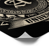 Es ist ein Amerika, das man nicht verstehen würde, Poster (Ecke)