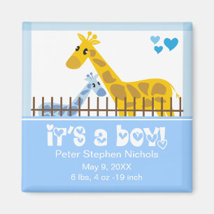 Es ist ein Baby Announcement Magnet