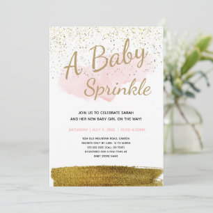 Es ist ein Baby Announcement Sprinkle Party