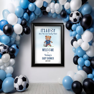 Es ist ein Baby Baby Baby Baby Baby Shower Bearly  Poster