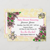 Es ist ein Baby-Babydusche für Mädchen Postkarte (Vorne/Hinten)