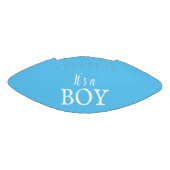 Es ist ein Baby Blue Baby Baby Baby Shower Gender Football (Panel)