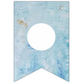 Es ist ein Baby Blue Baby Duschbanner Wimpelkette (Dritte Fahne)