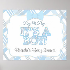 Es ist ein Baby Custom Baby Shower Poster