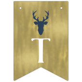 Es ist ein Baby-Duschbanner, Hirsch Wimpelkette (Dritte Fahne)