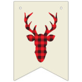 Es ist ein Baby-Duschbanner, Hirsch Wimpelkette (Erste Fahne)