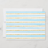 Es ist ein Baby-Dusche mit Mail-Niedlichen Tieren Einladung (Rückseite)