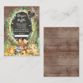 Es ist ein Baby-Duschkopf-Windeln-Windeln aus Boy Begleitkarte (Vorne/Hinten)