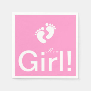 Es ist ein Baby-Duschpapier Napkin-Set Serviette