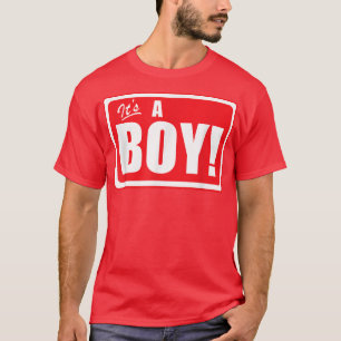 Es ist ein Baby Gender Reveal Baby Birth Announcem T-Shirt