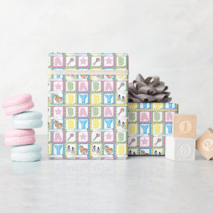 Es ist ein Baby Geschenkpapier