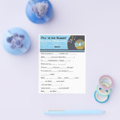 Es ist ein Baby Hip Hop Urban Baby Shower Game Flyer (Einzeln)