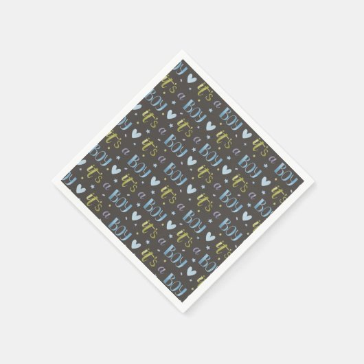 Es ist ein Baby New Baby Paper Napkin Serviette (Ecke)