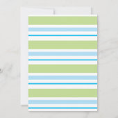 Es ist ein Baby Rattle | Babydusche Einladung (Rückseite)