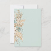 Es ist ein Baby Safari Theme Lion Baby Shower Dankeskarte (Rückseite)