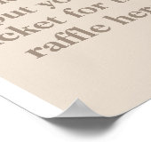 Es ist ein Baby Safari Theme Lion Baby Shower Poster (Ecke)