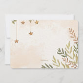 Es ist ein Baby-Shower-Einladungen Einladung (Rückseite)