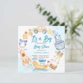 Es ist ein Baby-Spielzeug-Kleider-Kleider-Dusche (Stehend Vorderseite)