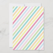 Es ist ein Baby Sprinkle!Kinderdusche Einladung (Rückseite)