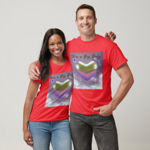 Es ist ein Baby Text und Liebe Herzbild T-Shirt