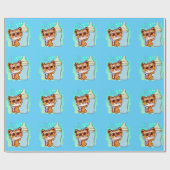 Es ist ein Baby Tiger Geschenkpapier (Flach)