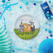 Es ist ein Baby, Woodland Creatures Baby Shower Pa Pappteller (Party)