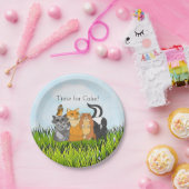 Es ist ein Baby, Woodland Creatures Baby Shower Pa Pappteller (Party)