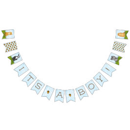 Es ist ein Baby-, Woodland Themed Baby Shower Bann Wimpelkette