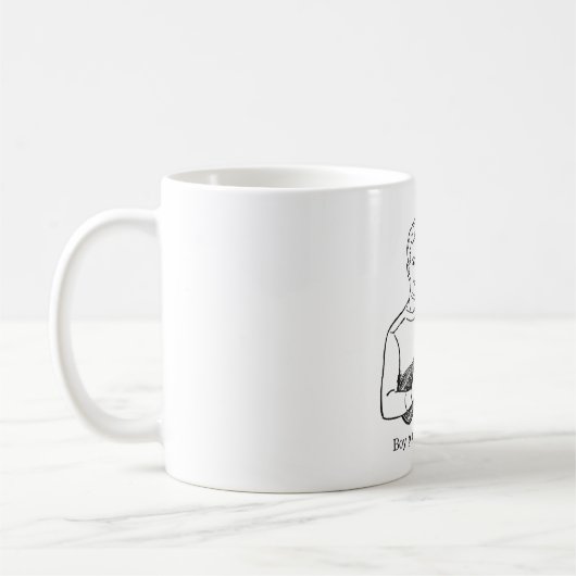 Es ist ein Babymagnet! (Ukulele) Kaffeetasse (Links)