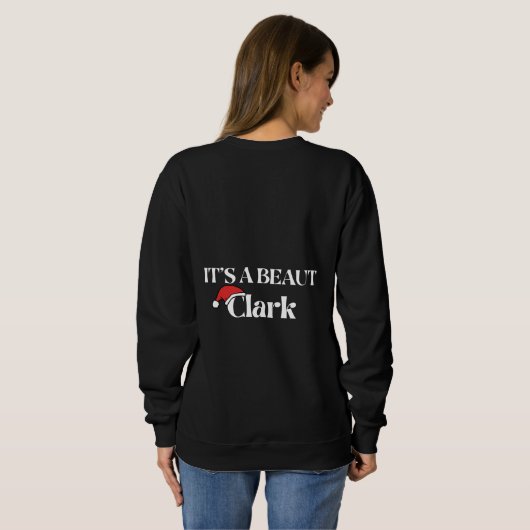 Es ist ein Baut-Clark Sweatshirt (Schwarz voll)