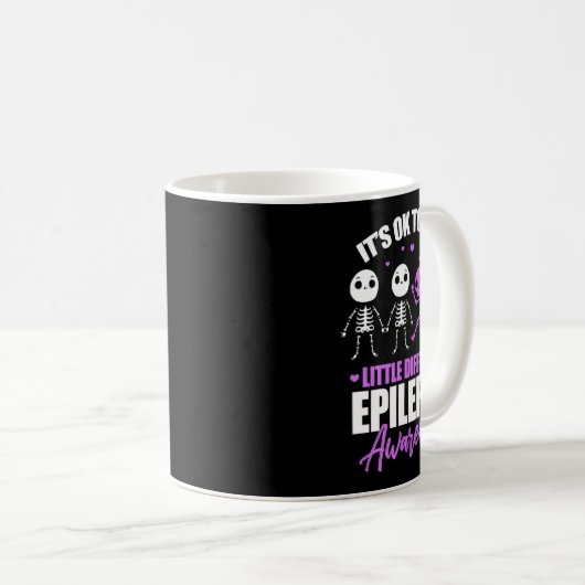 Es ist ein bisschen anders, als das Bewusstsein fü Kaffeetasse (VorderseiteRechts)