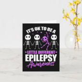 Es ist ein bisschen anders, als das Bewusstsein fü Karte (Gelbe Blume)